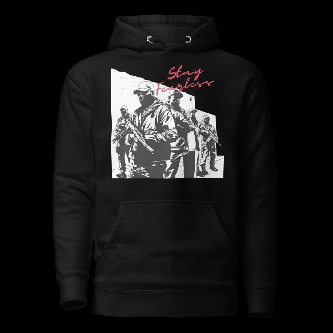 Hustler Hoodie Urban Streetwear Fashion Gangster Typography Wear