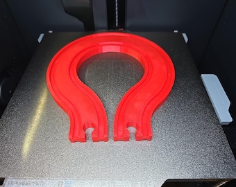 3D Printed Wooden Track - U-Turn Track