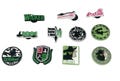 Wicked Themed Croc Charms Fun Shoe Charms