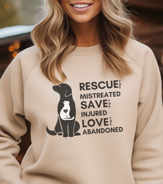Rescue Save Love Animal Rescue Cat Dog Lover T-Shirt Gifts Rescue Save Love Animal Rescue Cat Dog Lover T-Shirt Gifts