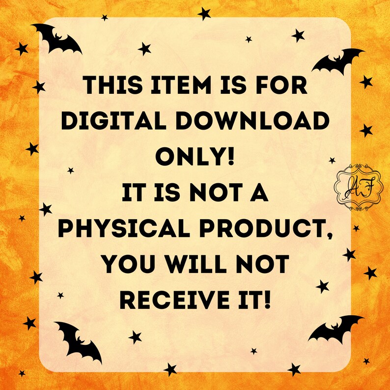 Round Halloween Design Thermal Printer Sticker Set 15, Shipping
