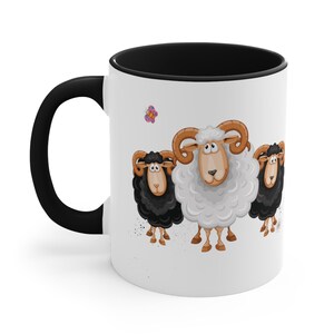 Sheep Mug, 11oz. Coffee Mugs, Funny Coffee Mugs, Sheep Coffee Mugs, Sheep Lover Gifts, Sheep Farmer Gifts, Cute Coffee Mugs, Funny Sheep Mug