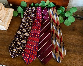 Vintage Italian Silk Ties | Made in Italy | Pavia | Nordstrom | Fratelli | Fanti | 100% Silk | Four Options Available