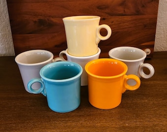 Fiesta Coffee Mugs | Mix & Match Colors | HLC USA | Homer Laughlin Fiestaware