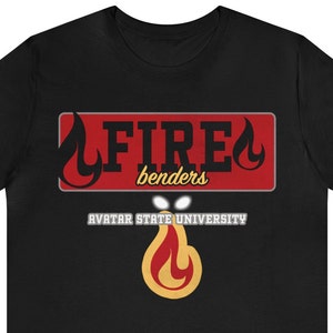 Fire Benders Avatar State T-Shirt | Avatar the Last Airbender Fans | Nickelodeon Inspired