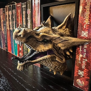 Dragon Book Nook - 3D Printer STL File