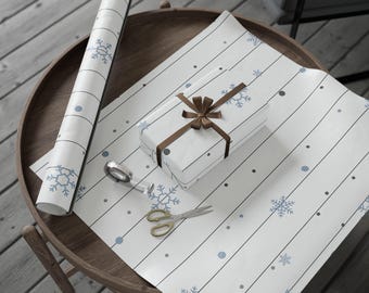 Stylish Gift Wrap, Elegant Wrapping Paper Rolls, Unique Holiday Wrap for Birthdays, Christmas, and Special Occasions