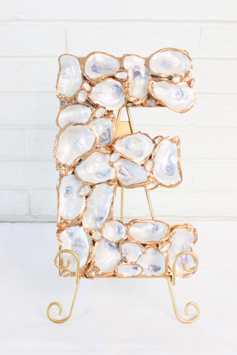 Oyster Shell Initials