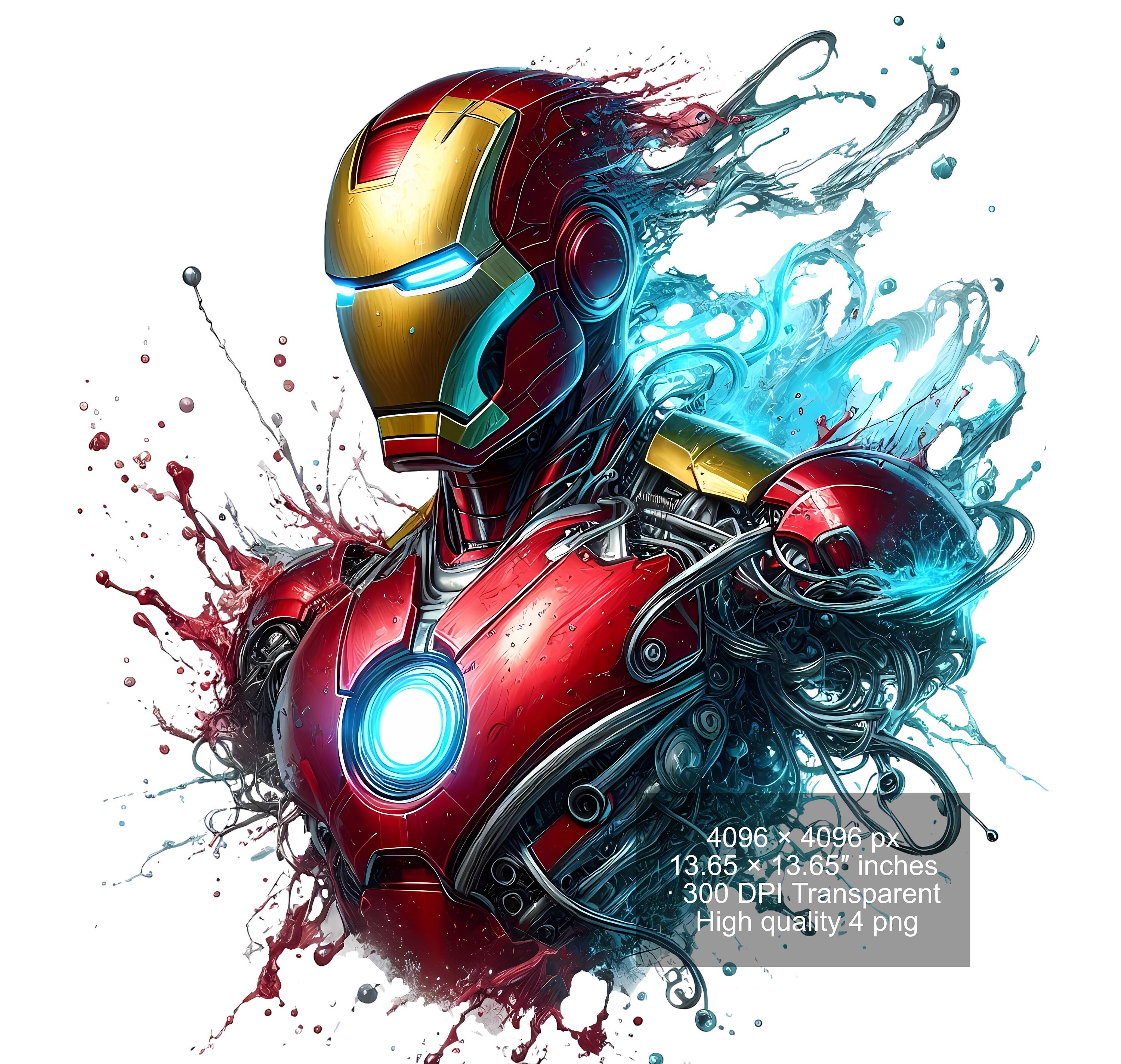 Diamond Art Marvel Iron Man – Magical Land of Collectibles