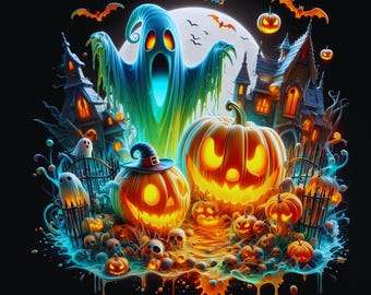 5 PNG Jack and Sally Wrap Vaso Delgado de 20 oz con Diseño de Salpicaduras (Descarga Digital PNG)