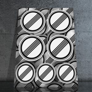 Kein Tempolimit Stickerbogen mit 7 Sticker German Autobahn Sticker Tuning Sticker Racing Sticker Motorsport Sticker Hockenheimring