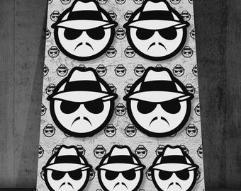 Low Rider Logo sticker sheet with 7 Lowrider Stickers Tuning Stickers Airride Stickers Car Hydraulics Stickers PopCulture Stickers
