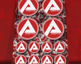 Employment agency sticker sheet with 12 stickers Lifestyle stickers Employment agency Lifestyle stickers