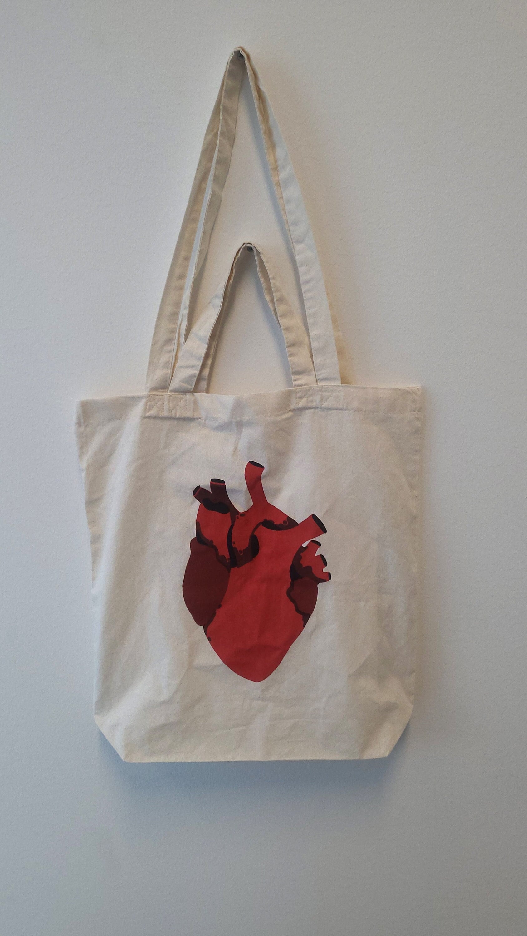 Anatomical Heart Tote Bag Etsy