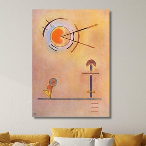 Wassily Kandinsky Canvas Wassily Kandinsky Paintings Poster,Canvas Wall Art Wassily Kandinsky Canvas Print Arts Famous Canvas Paintings,Gift