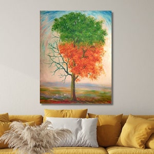 Rene Magritte Tree Canvas Print Rene Magritte Canvas Rene Magritte Wall ArtMid Century Modern Contemporary Canvas Print,Ready to Hang Canvas