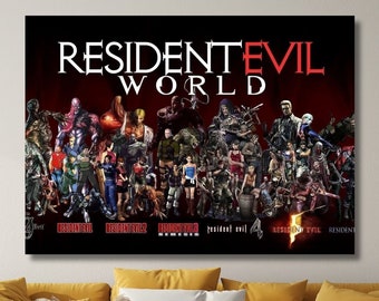 バイオハザード9 レクイエム - ビデオゲームポスター - RE9 - Etsy 日本