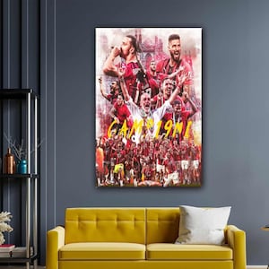 Milan Canvas , AC Milan Champions Serie A 2022,Serie A Wall Art,Gift for Kids,Football Poster,AC Milan Canvas Wall Art, AC Milan Poster