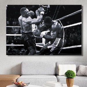 Mike Tyson Canvas, Mike Tyson Print, Boxing Poster, Mike Tyson Wall Art, Mike Tyson Poster, Boxing Wall Decor, Boxing Gift Art,Ready To Hang
