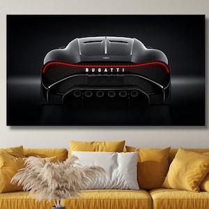 Bugatti Canvas Inspired Digital ART, Chiron,Digital Car Print, Car Poster,Bugatti chiron,Automotive Enthusiast, Car Gift, Bugatti Art Chiron