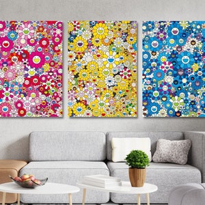 Takashi Murakami Jigsaw Puzzle SKULLS & FLOWERS Wall in the Sky Castle.  875pcs - Etsy