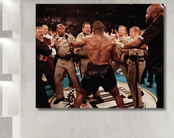 Mike Tyson Poster, Mike Tyson Print, Boxing Poster, Mike Tyson Wall Art, Mike Tyson Canvas, Boxing Wall Decor, Boxing Gift Art,Ready To Hang
