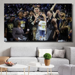 2023 NBA Champion Denver Nuggets Poster Canvas,Denver Nuggets Poster,Denver Nuggets Print, Jamal Murray Poster , Nikola Jokic Poster