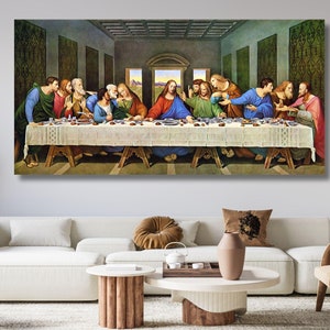 レオナルド ダ ヴィンチ 最後の晩餐 絵画 プリント ポスター レオナルド ダ ヴィンチ 最後の晩餐 絵画 プリント ポスター