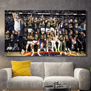 2023 NBA Champion Denver Nuggets Poster Canvas,Denver Nuggets Poster,Denver Nuggets Print, Jamal Murray Poster , Nikola Jokic Poster