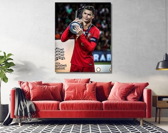 Cristiano Ronaldo-kunst, Cristiano Ronaldo-poster, Cristiano Ronaldo-doek, Cristiano Ronaldo-afdruk, Cristiano Ronaldo-poster klaar om op te hangen