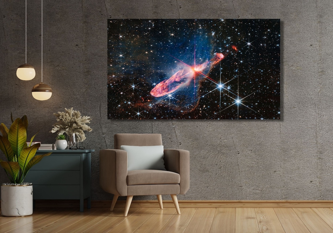 NASA Poster Canvas James Webb Space Telescope NASA Images Webbs First ...