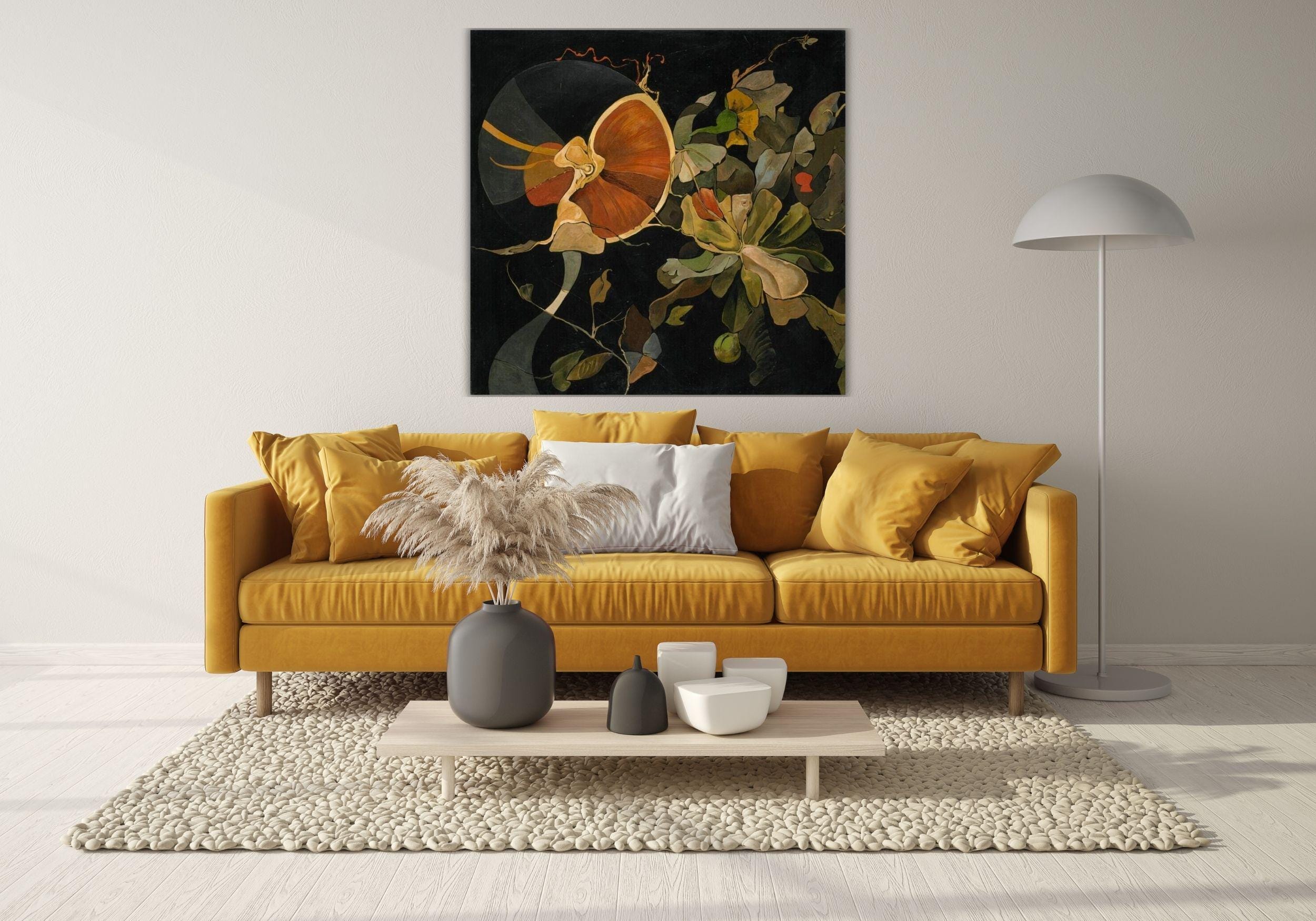 Exotic Garden by Kurt Seligmann Ready to Hang Canvas, Quality