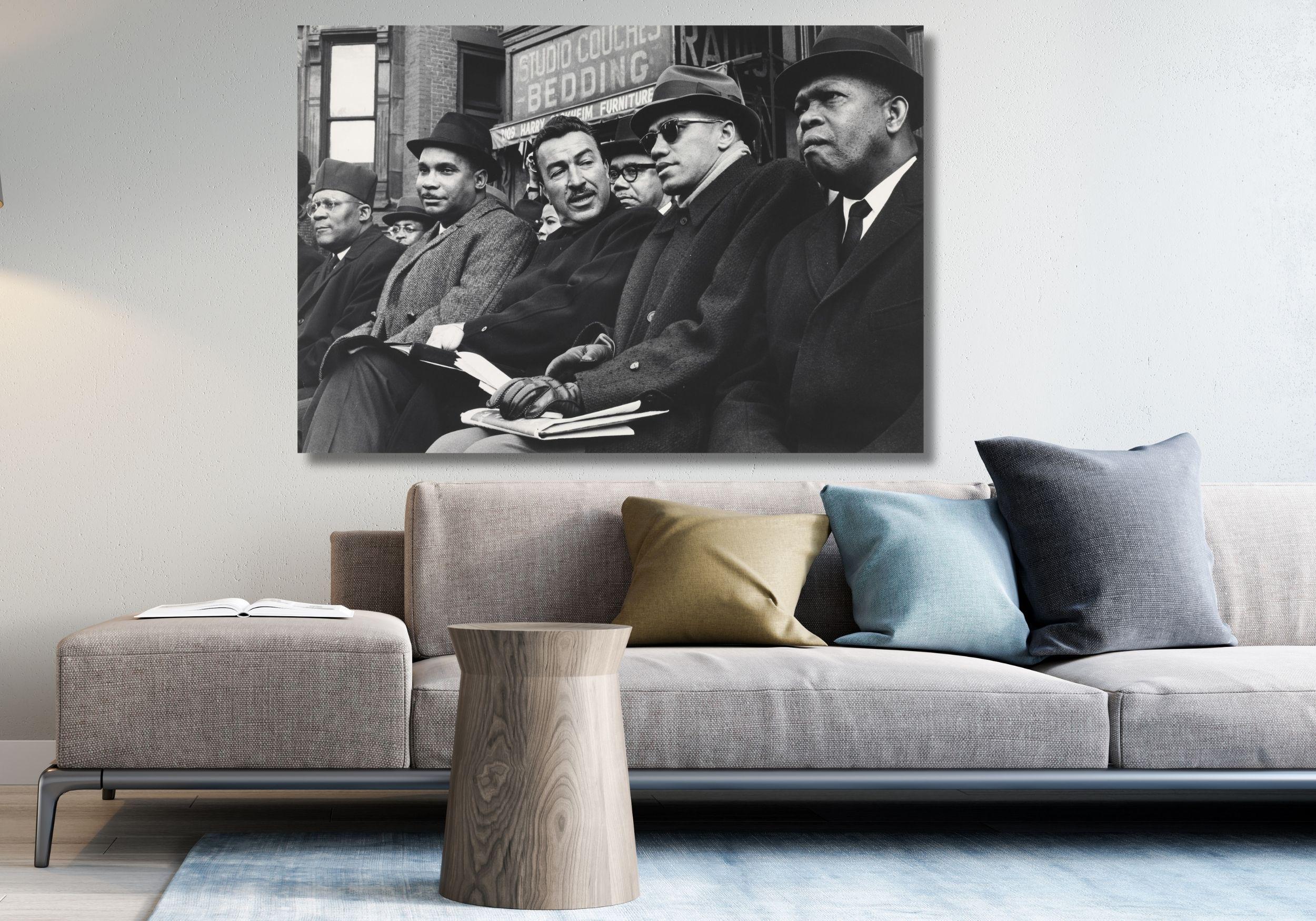 Gordon Parks Harlem Rally 1960 Civil Rights Movement Wall Art Black ...