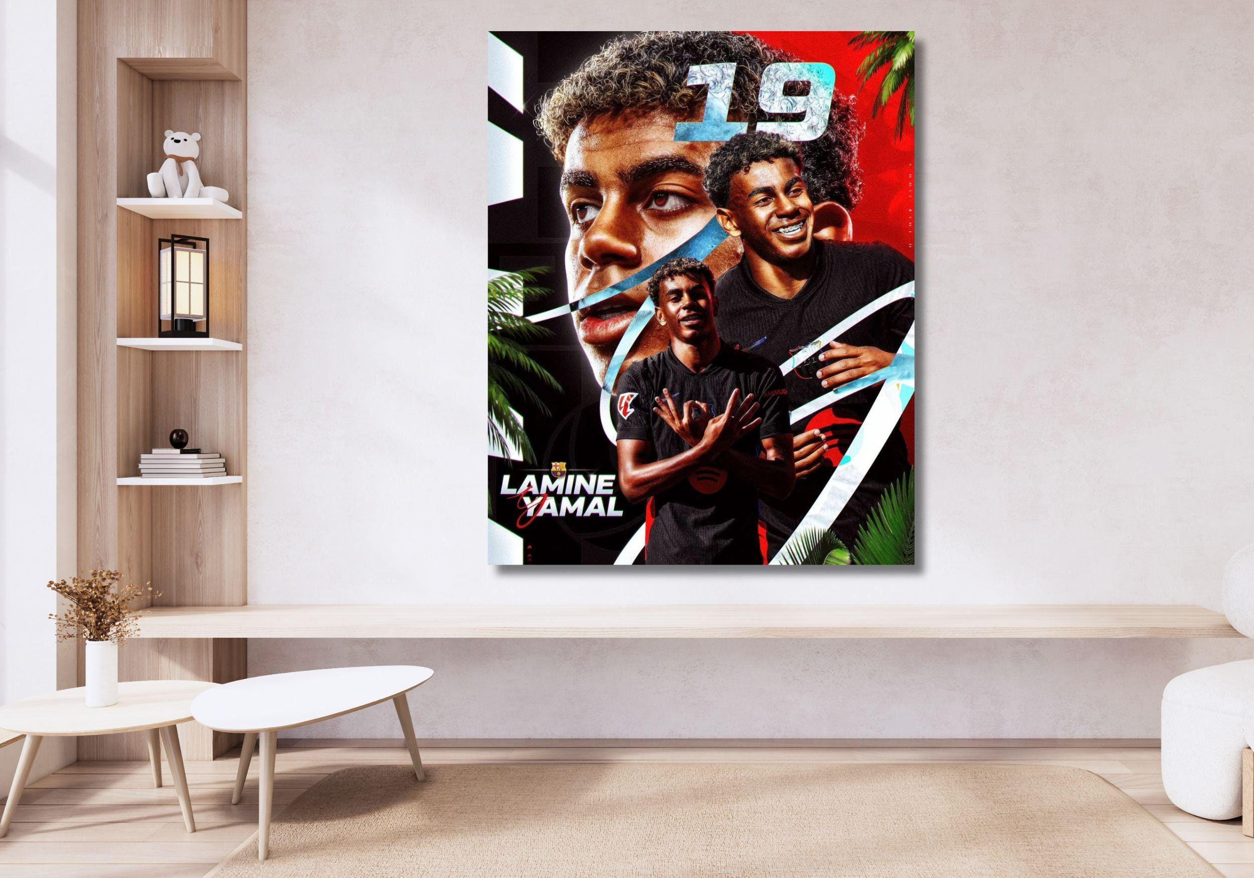 絵画 yama18 絵画 yama18 Lamine Yamal Wall Art, Lamine Yamal Poster, Canvas