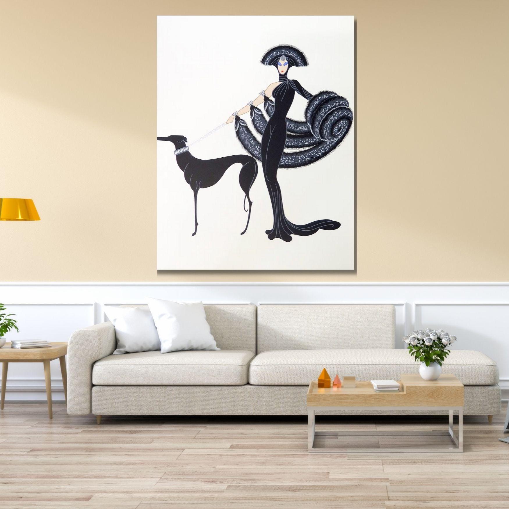 Buy Erte Poster Online In India - Etsy India