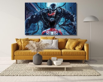 スパイダーマン ヴェノム ポスター プリント アート - Etsy 日本