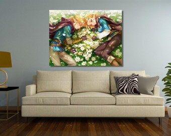 Legend of Zelda Leinwanddruck, Legend of Zelda Poster, Legend of Zelda Wandkunst, Legend of Zelda Print, Legend of Zelda Kunst, Spielzimmer Poster