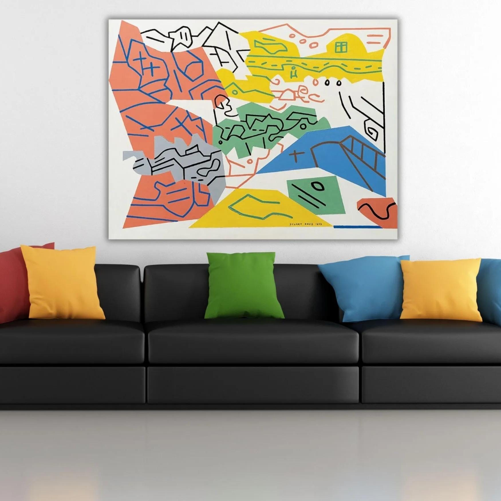 Stuart Davis Art - Etsy