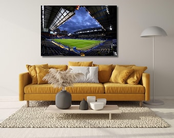 Stamford Bridge Poster, Chelsea FC Canvas, Chelsea Football Poster, Football Gift,Wall Decor Poster Print Poster Canvas Ready to Hang Canvas
