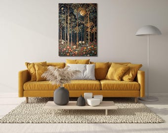 Arte mural de William Morris, póster de exposición, arte mural imprimible, patrón Morris, arte digital, lámina artística para el hogar, decoración de pared, póster en lienzo