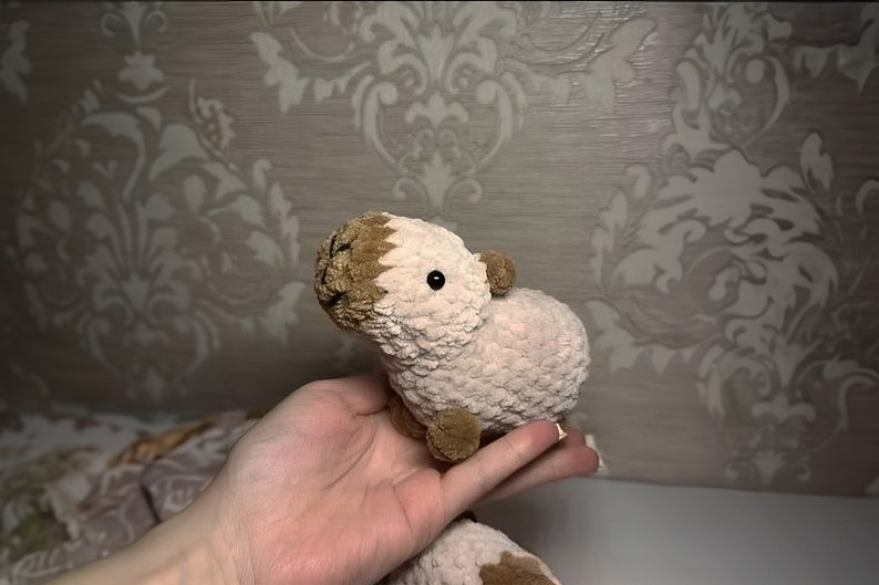 Cute Amigurumi Capybara Crochet Pattern Instant Digital Download image 3