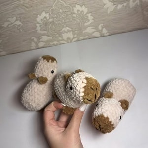 Cute Amigurumi Capybara Crochet Pattern Instant Digital Download image 4