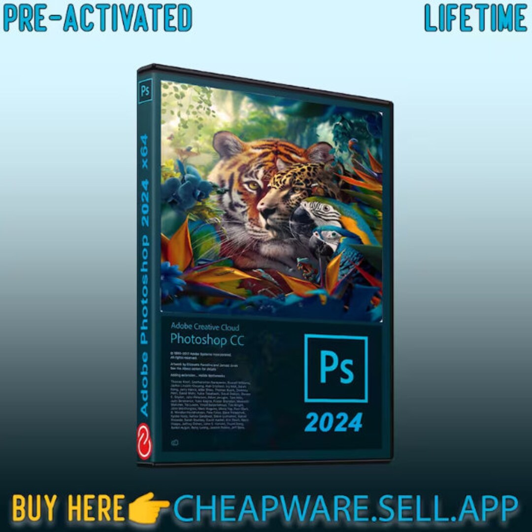 Adobe CC 2024 Preactivated Setup File & Lifetime Etsy