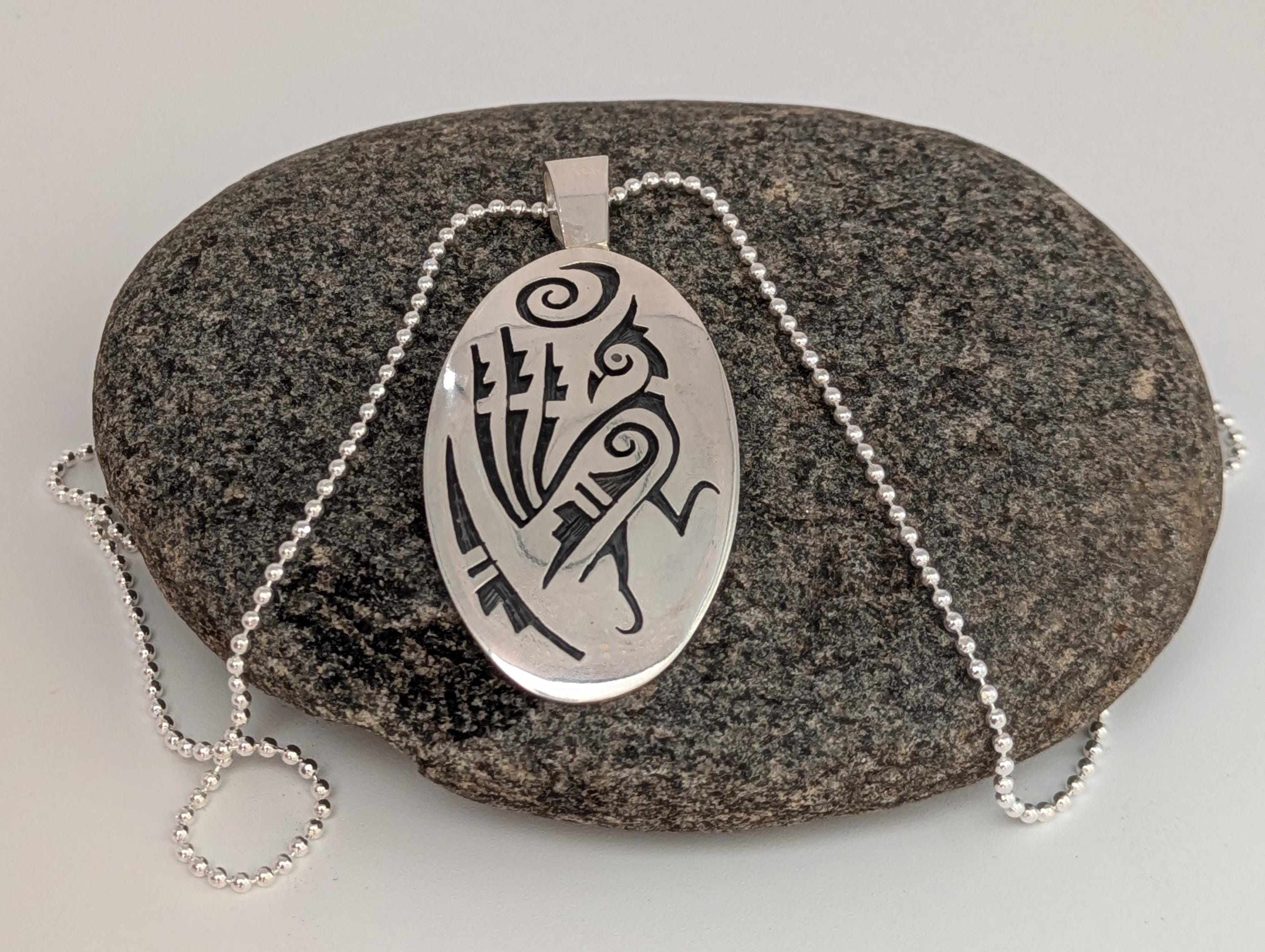 Hopi silver pendant Cordelia Casuse アクセサリー