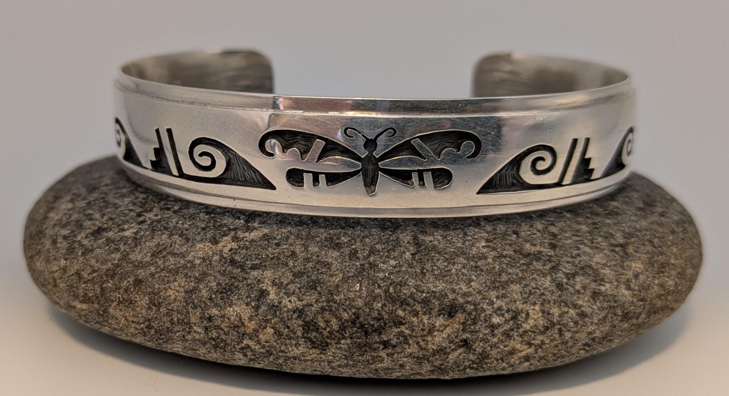Item #1004P- Navajo/Hopi Sterling Silver Detailed Sunface