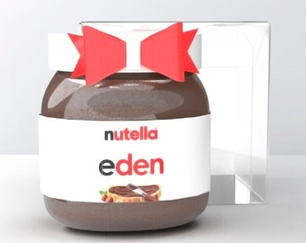 Mini Nutella personnalisé