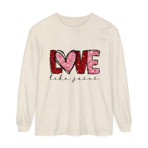 Jesus Love Unisex Long Sleeve T-Shirt