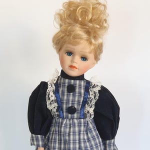 Porcelain Doll 12&quot; (30cm) Vintage Limited Edition Collector’s Porcelain Doll, Small & Cute (27)