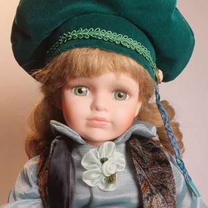 Porcelain Doll (61) 15&quot;(38cm) by The Leonardo Collection, Vintage Limited Edition Collector’s  Doll