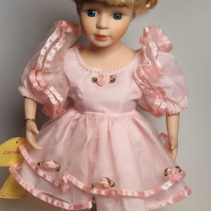 Vintage Porcelain Doll “Carmen” by Regency Fine Arts • Limited Edition Collector Doll • Rare Gift for Doll Lovers (7) image 3